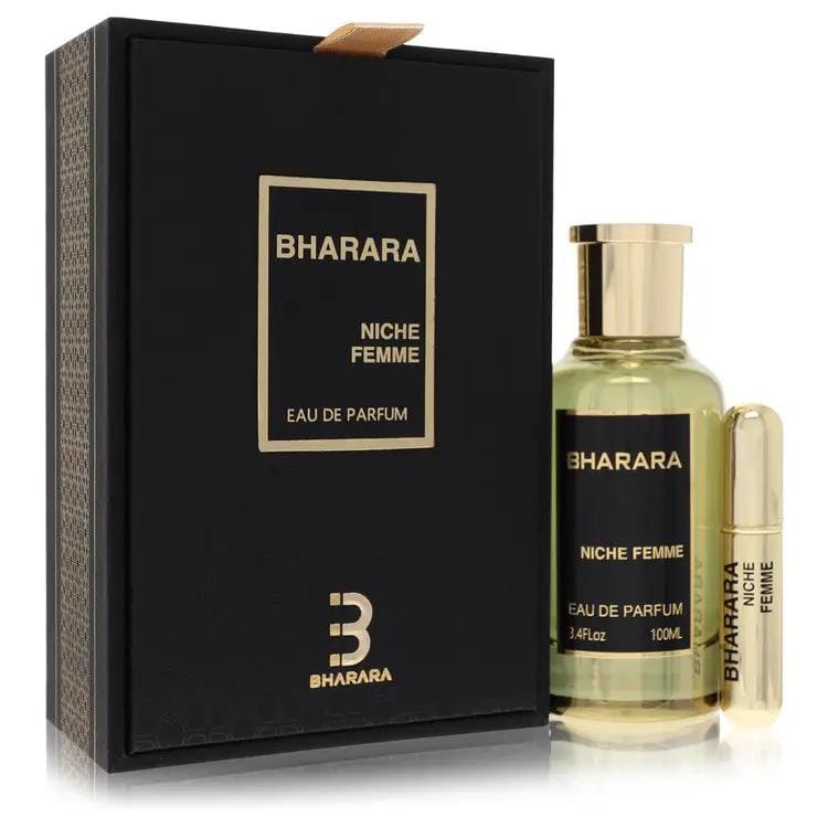 Brands HD Eau De Parfum Spray + Refillable Travel Spray Bharara Niche Femme Eau De Parfum Spray + Refillable Travel Spray by Bharara Beauty 100 ml Bharara Niche Femme Eau De Parfum Spray + Refillable Travel Spray by Bharara Beauty 100 ml