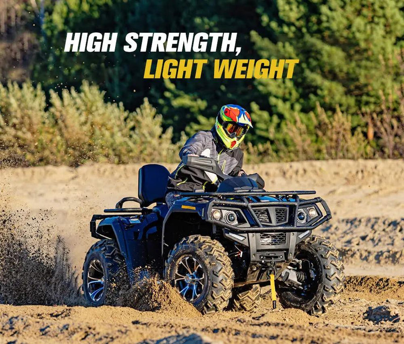 Bunker Indust 6000LBS/2722KGS Electric Winch 12V Synthetic Rope Wireless UTV ATV by Kiwi Offroad