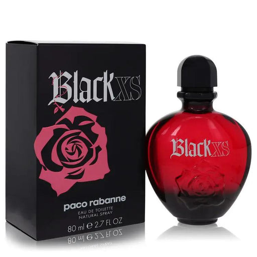 Black Xs Eau De Toilette Spray by Paco Rabanne 80 ml by Brands HD