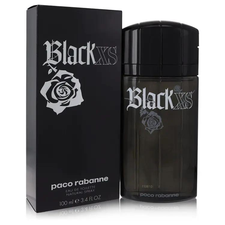 Black Xs Eau De Toilette Spray by Paco Rabanne 100 ml by Brands HD