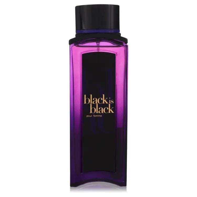 Brands HD Eau De Parfum Spray (unboxed) Black Is Black Eau De Parfum Spray (unboxed) by Nu Parfums 100 ml Black Is Black Eau De Parfum Spray (unboxed) by Nu Parfums 100 ml