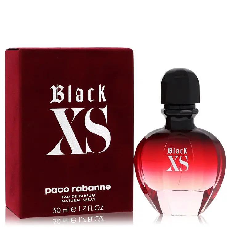 Black Xs Eau De Parfum Spray by Paco Rabanne 50 ml by Brands HD