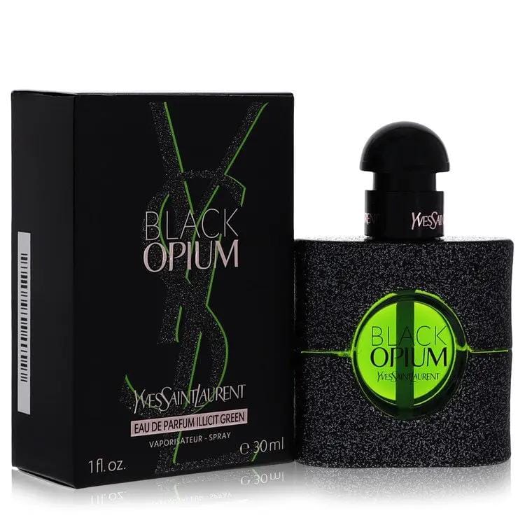 Black Opium Illicit Green Eau De Parfum Spray by Yves Saint Laurent 30 ml by Brands HD