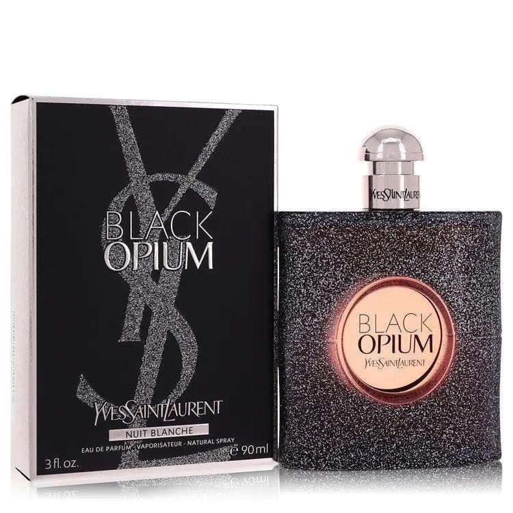 Black Opium Nuit Blanche Eau De Parfum Spray by Yves Saint Laurent 90 ml by Brands HD