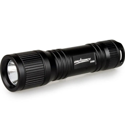 OrcaTorch D560 – 630 Lumen Dive Torch – BLACK by NZ Diver