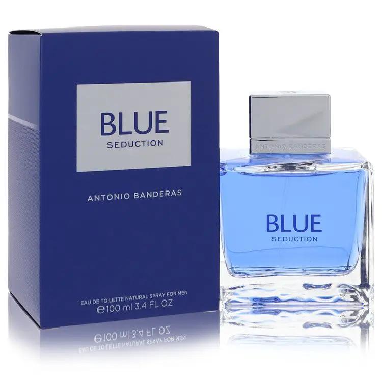 Blue Seduction Eau De Toilette Spray by Antonio Banderas 100 ml by Brands HD