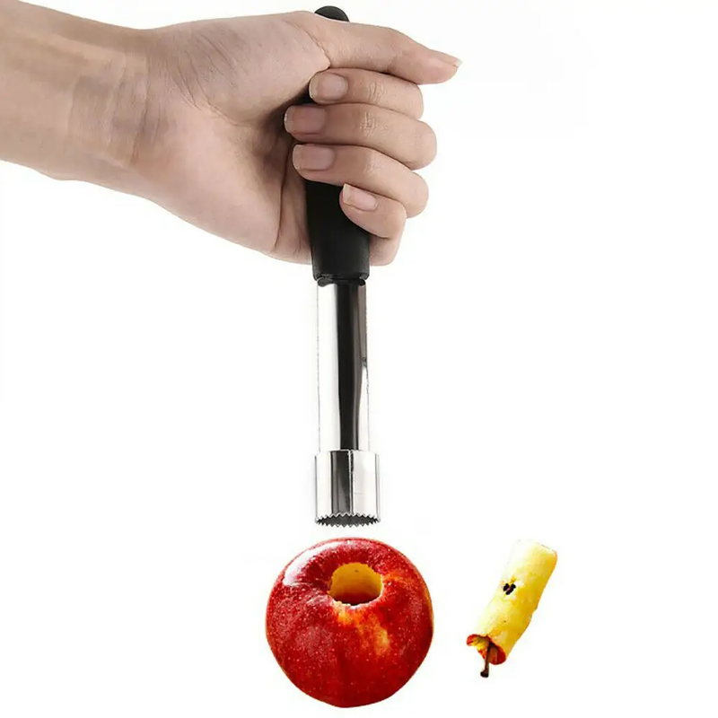 Stainless Steel Core Apple Corer Seed Twist Pear Kitchen Tool Remover Fruit Home by salelink.co.nz