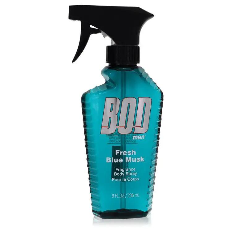 Bod Man Fresh Blue Musk Body Spray by Parfums De Coeur 240 ml by Brands HD