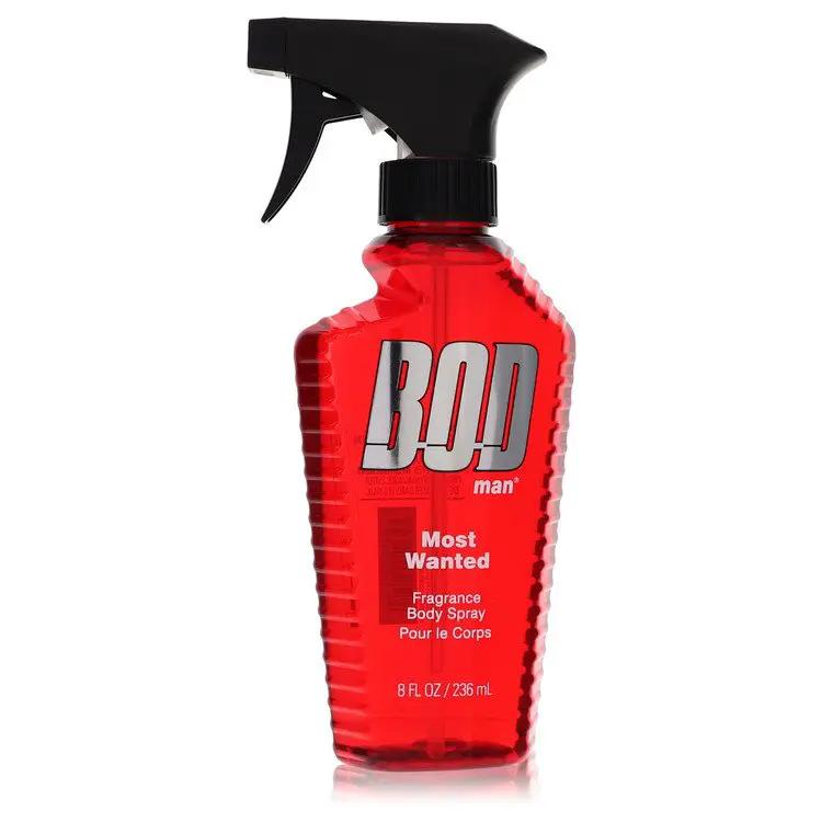 Bod Man Most Wanted Fragrance Body Spray by Parfums De Coeur 240 ml by Brands HD