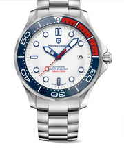 Chrono Edge Waterproof Luminous Watch - 100M Water Resistant with Leather & Steel Strap Options | Men's Timepiece by Mead's Supply & Equipment Outfitters limited