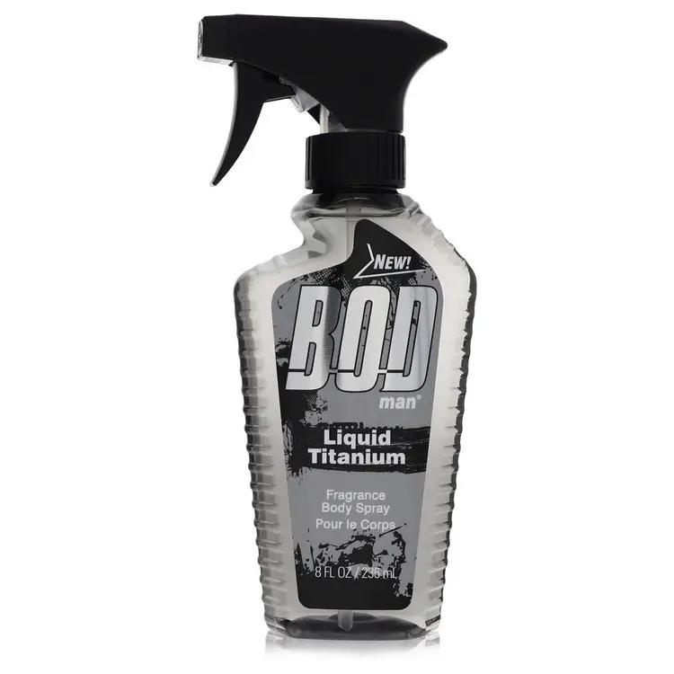 Bod Man Liquid Titanium Fragrance Body Spray by Parfums De Coeur 240 ml by Brands HD