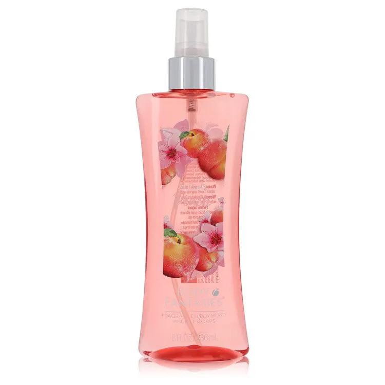 Body Fantasies Signature Sugar Peach Body Spray by Parfums De Coeur 240 ml by Brands HD