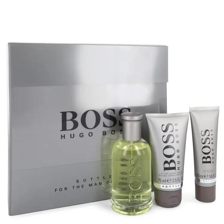 Boss No. 6 Gift Set - 3.4 oz Eau De Toilette Spray + 2.5 oz After Shave Balm + 1.6 oz Shower Gel by Hugo Boss -- by Brands HD