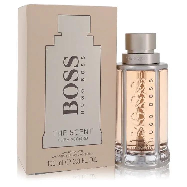 Boss The Scent Pure Accord Eau De Toilette Spray by Hugo Boss 100 ml by Brands HD