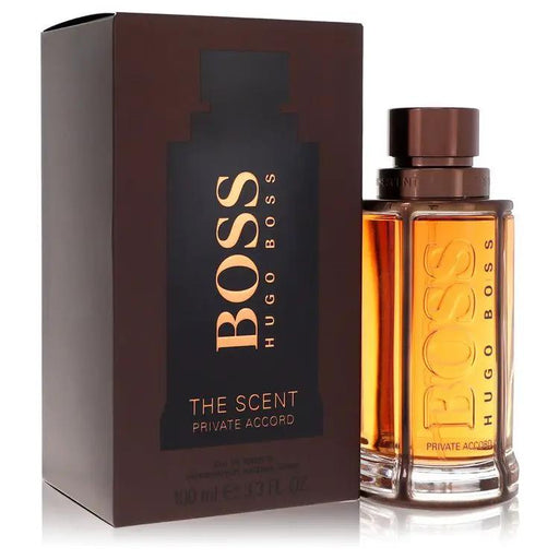 Boss The Scent Private Accord Eau De Toilette Spray by Hugo Boss 100 ml by Brands HD