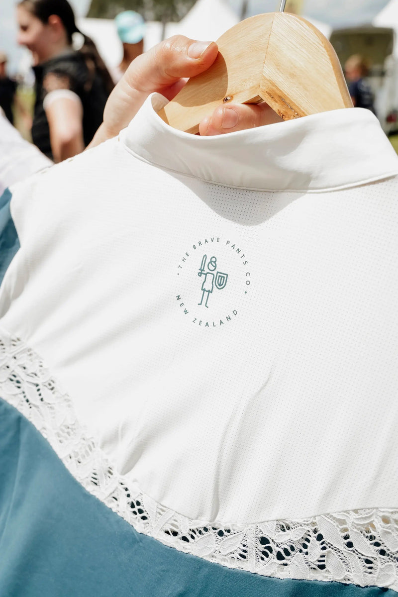 Peacock Blue Ultralight Show Shirt by The Brave Pants Company