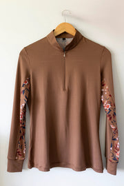 Walnut 1/4 Floral Base Layer by The Brave Pants Company