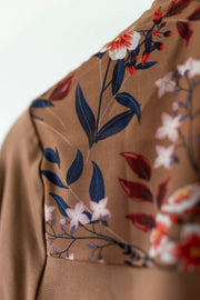 Walnut 1/4 Floral Base Layer by The Brave Pants Company
