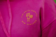 Raspberry Affiliation Hoodie by The Brave Pants Company