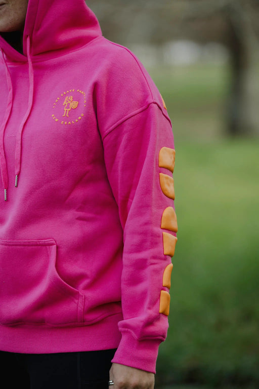 Raspberry Affiliation Hoodie by The Brave Pants Company
