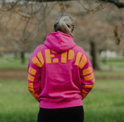 Raspberry Affiliation Hoodie by The Brave Pants Company
