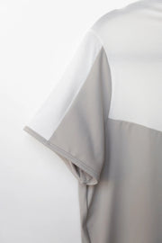 Pastel Grey Short Sleeve Shirt by The Brave Pants Company