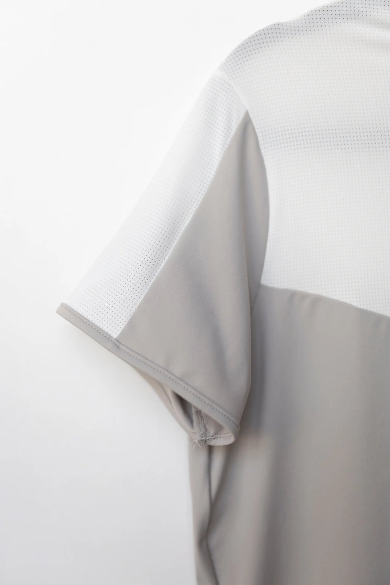 Pastel Grey Short Sleeve Shirt by The Brave Pants Company