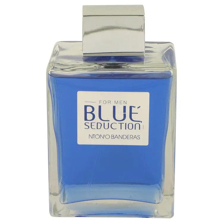 Blue Seduction Eau De Toiette Spray (unboxed) by Antonio Banderas 200 ml by Brands HD