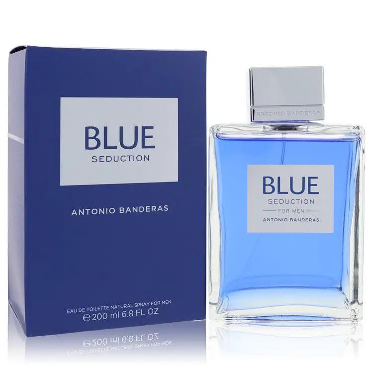Blue Seduction Eau De Toilette Spray by Antonio Banderas 200 ml by Brands HD