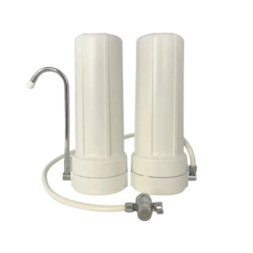 Benchtop Twin Water Filter - Fluoride & Cyst Reduction - Portable System by Filtration Station NZ