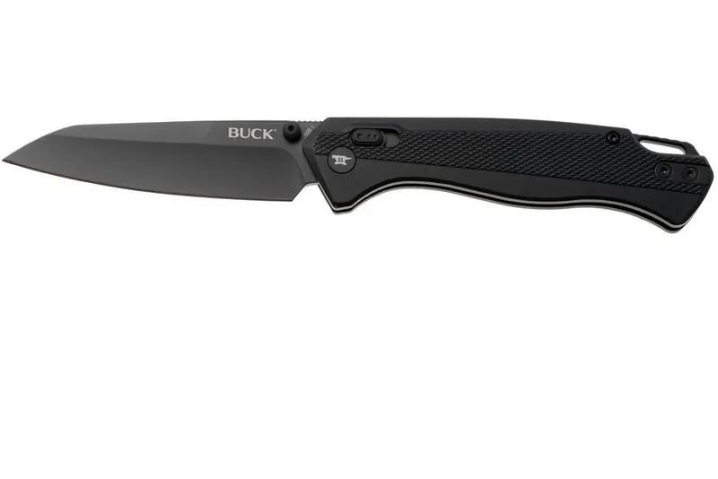 Buck Knives 698 Ferrox Black Folding Knife D2 Steel Handle by Buck Knives