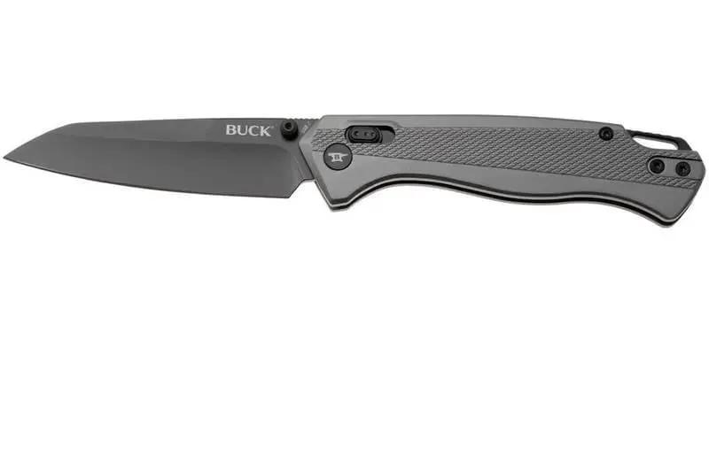 Buck 698 Ferrox Silver Damascus Pocket Knife VG10 33 Layer by Buck Knives