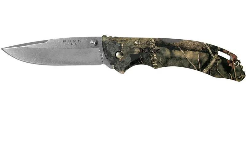 Buck Knives Bantam 286 Mossy Oak Break Up Country Camo Drop Point Knife by Buck Knives