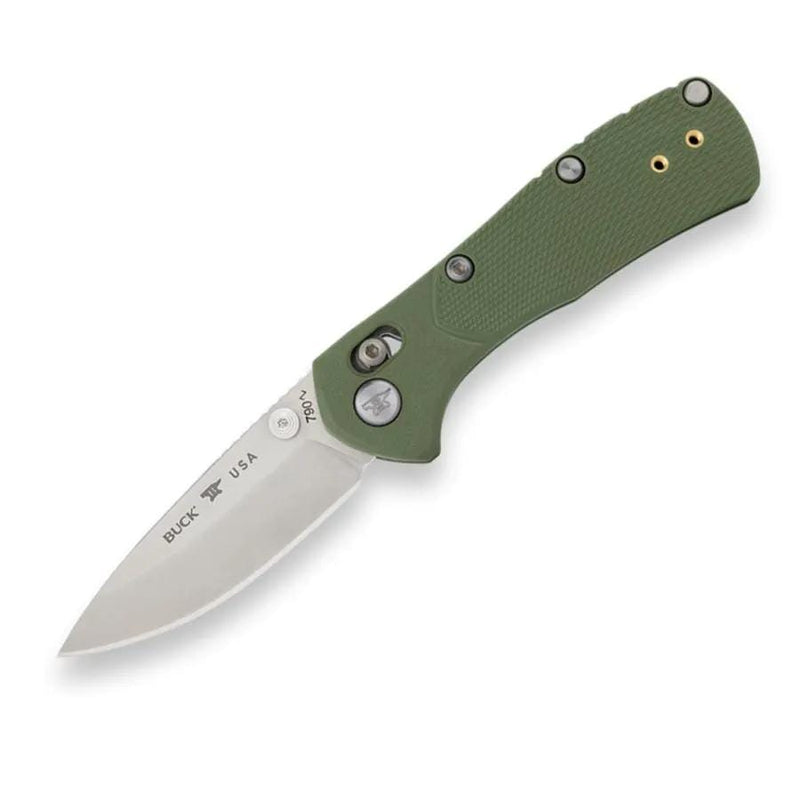 Buck 790 Mini Range Pro Green by Buck Knives