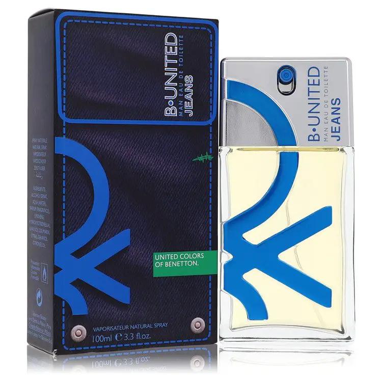 B United Jeans Eau De Toilette Spray by Benetton 100 ml by Brands HD