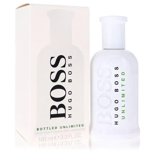 Boss Bottled Unlimited Eau De Toilette Spray by Hugo Boss 100 ml by Brands HD
