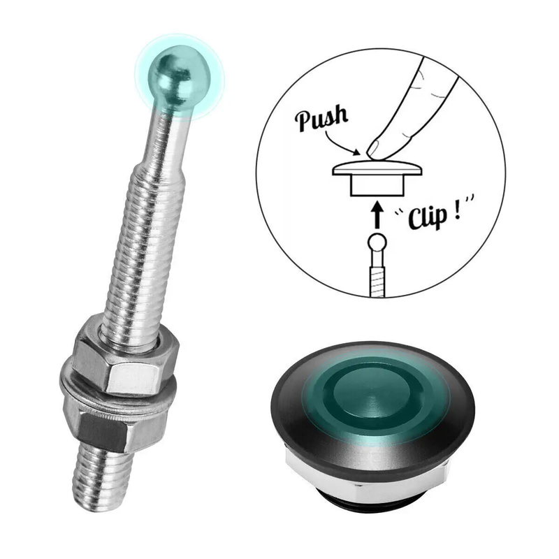 Car Hood Pin Lock Clip Kit by salelink.co.nz