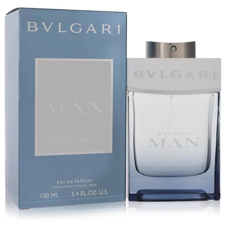 Bvlgari Man Glacial Essence Eau De Parfum Spray by Bvlgari 100 ml by Brands HD