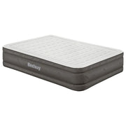 SportZone.co.nz Outdoor Recreation > Camping > Inflatable Mattresses Bestway Queen Air Mattress with Built-in Pump Fortech Inflatable Bed 46cm Bestway Queen Air Mattress with Built-in Pump Fortech Inflatable Bed 46cm