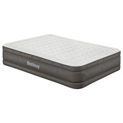 SportZone.co.nz Outdoor Recreation > Camping > Inflatable Mattresses Bestway Queen Air Mattress with Built-in Pump Fortech Inflatable Bed 46cm Bestway Queen Air Mattress with Built-in Pump Fortech Inflatable Bed 46cm
