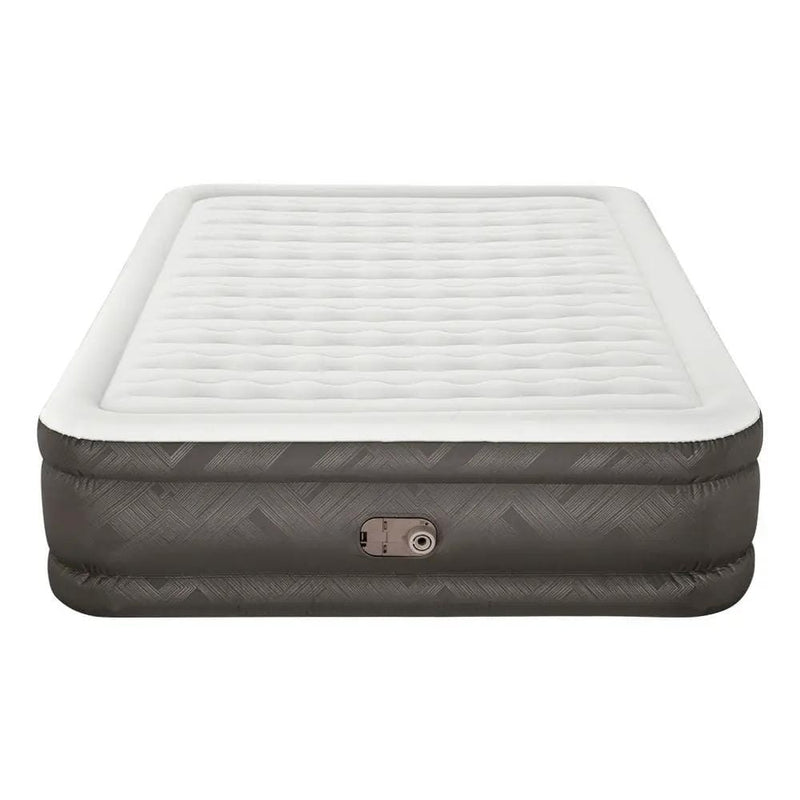 SportZone.co.nz Outdoor Recreation > Camping > Inflatable Mattresses Bestway Queen Air Mattress with Built-in Pump Fortech Inflatable Bed 46cm Bestway Queen Air Mattress with Built-in Pump Fortech Inflatable Bed 46cm
