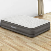 SportZone.co.nz Outdoor Recreation > Camping > Inflatable Mattresses Bestway Queen Air Mattress with Built-in Pump Fortech Inflatable Bed 46cm Bestway Queen Air Mattress with Built-in Pump Fortech Inflatable Bed 46cm