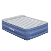 SportZone.co.nz Outdoor Recreation > Camping > Inflatable Mattresses Bestway Queen Air Mattress with Built-in Pump Tritech Inflatable Bed 56cm Bestway Queen Air Mattress with Built-in Pump Tritech Inflatable Bed 56cm