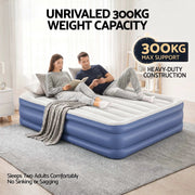 SportZone.co.nz Outdoor Recreation > Camping > Inflatable Mattresses Bestway Queen Air Mattress with Built-in Pump Tritech Inflatable Bed 56cm Bestway Queen Air Mattress with Built-in Pump Tritech Inflatable Bed 56cm