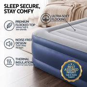 SportZone.co.nz Home & Garden > Inflatable Mattress Bestway Queen Air Mattress with Built-in Pump Tritech Inflatable Bed 61cm Bestway Queen Air Mattress with Built-in Pump Tritech Inflatable Bed 61cm