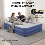 SportZone.co.nz Home & Garden > Inflatable Mattress Bestway Queen Air Mattress with Built-in Pump Tritech Inflatable Bed 61cm Bestway Queen Air Mattress with Built-in Pump Tritech Inflatable Bed 61cm