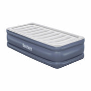 SportZone.co.nz Home & Garden > Inflatable Mattress Bestway Single Air Mattress with Built-in Pump Tritech Inflatable Bed 51cm Bestway Single Air Mattress with Built-in Pump Tritech Inflatable Bed 51cm