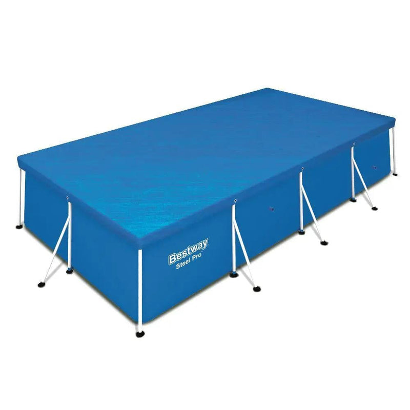 SportZone.co.nz Home & Garden > Pool & Accessories > Pool Covers & Accessories Bestway 58017 Pool Cover Fits 4x2.11m Above Ground Swimming Pool PE Blanket Bestway 58017 Pool Cover Fits 4x2.11m Above Ground Swimming Pool PE Blanket