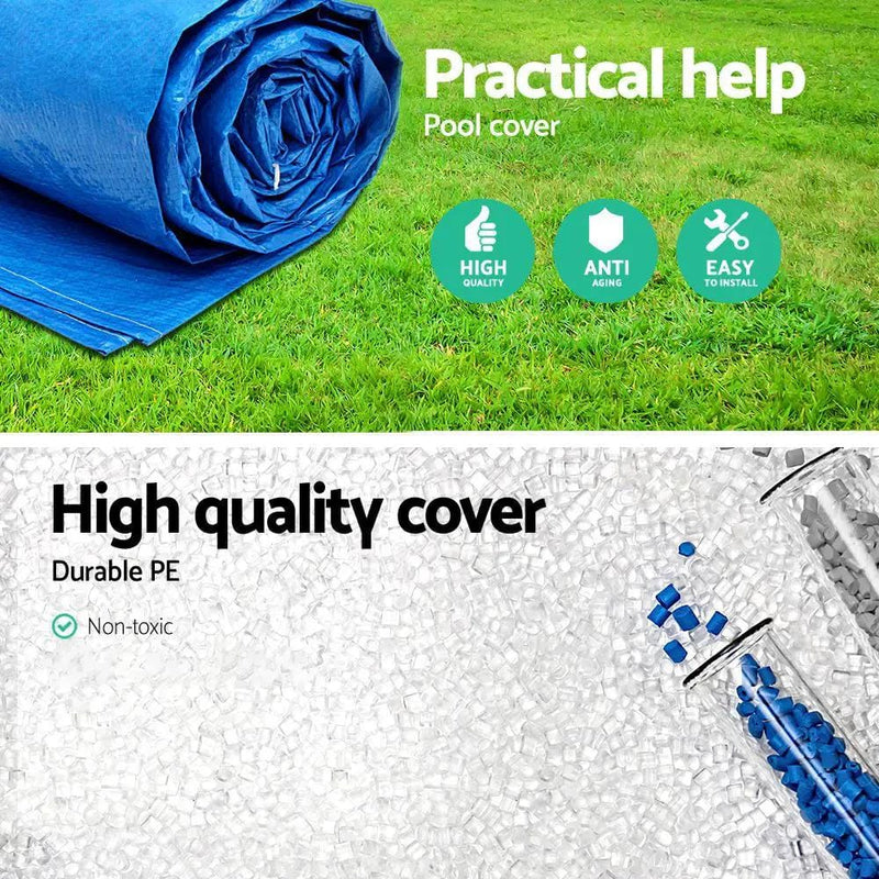 SportZone.co.nz Home & Garden > Pool & Accessories > Pool Covers & Accessories Bestway 58017 Pool Cover Fits 4x2.11m Above Ground Swimming Pool PE Blanket Bestway 58017 Pool Cover Fits 4x2.11m Above Ground Swimming Pool PE Blanket