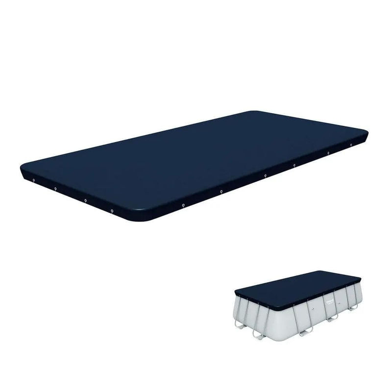 SportZone.co.nz Home & Garden > Pool & Accessories > Pool Covers & Accessories Bestway Pool Cover Fits 4.12x2.01m Above Ground Swimming Pool PVC Blanket Bestway Pool Cover Fits 4.12x2.01m Above Ground Swimming Pool PVC Blanket
